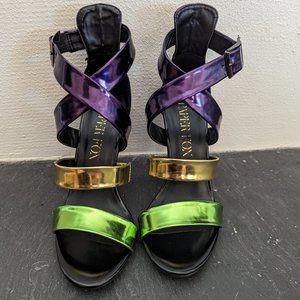 Mardi Gras Heels